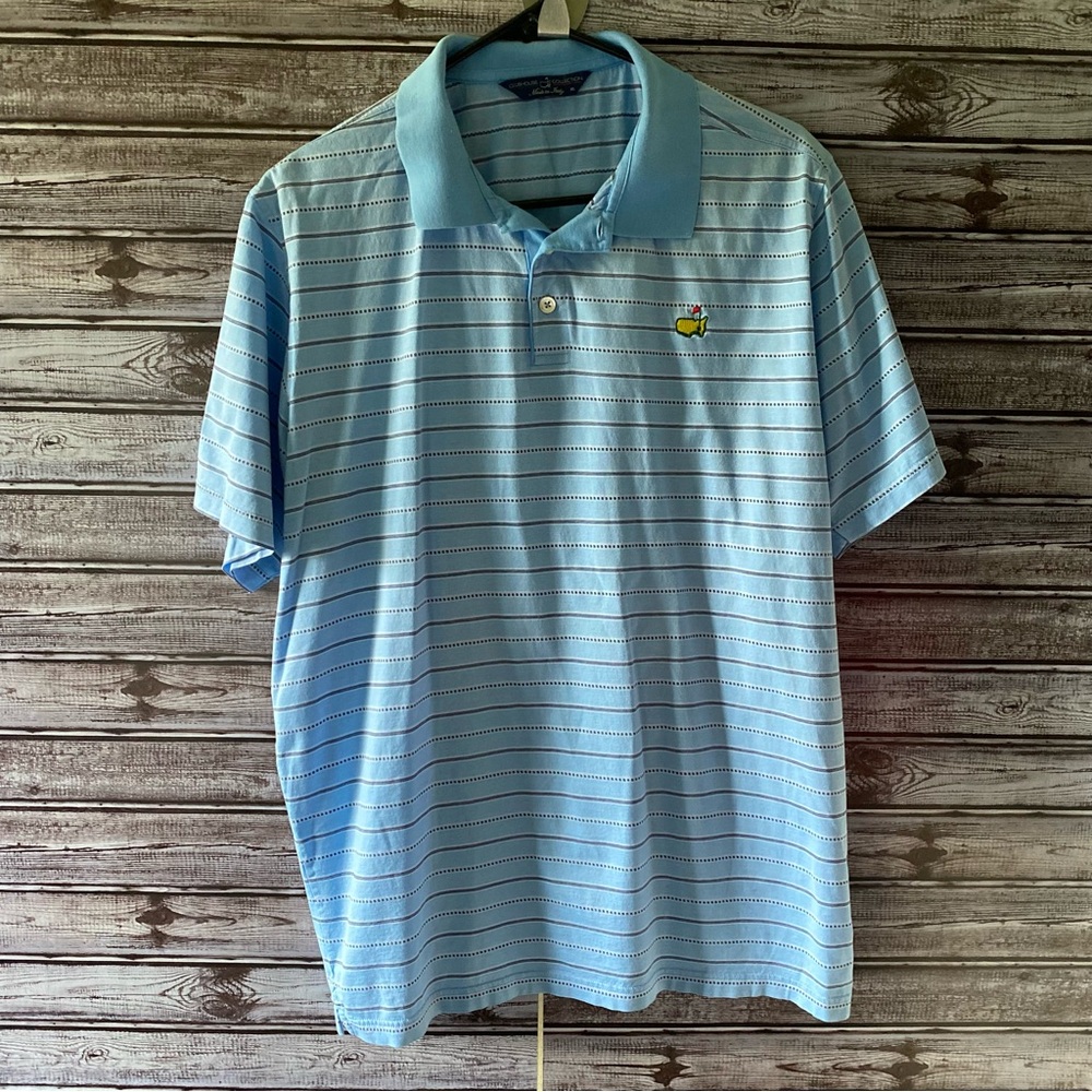 Clubhouse Collection Men's Masters Short-Sleeved Polo Shirt Size XL